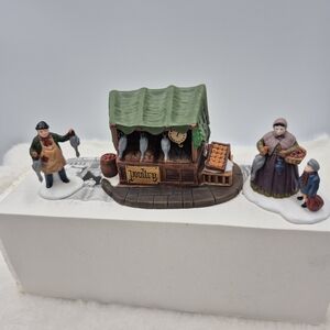 Department fifty six heritage village poulterer accessory.